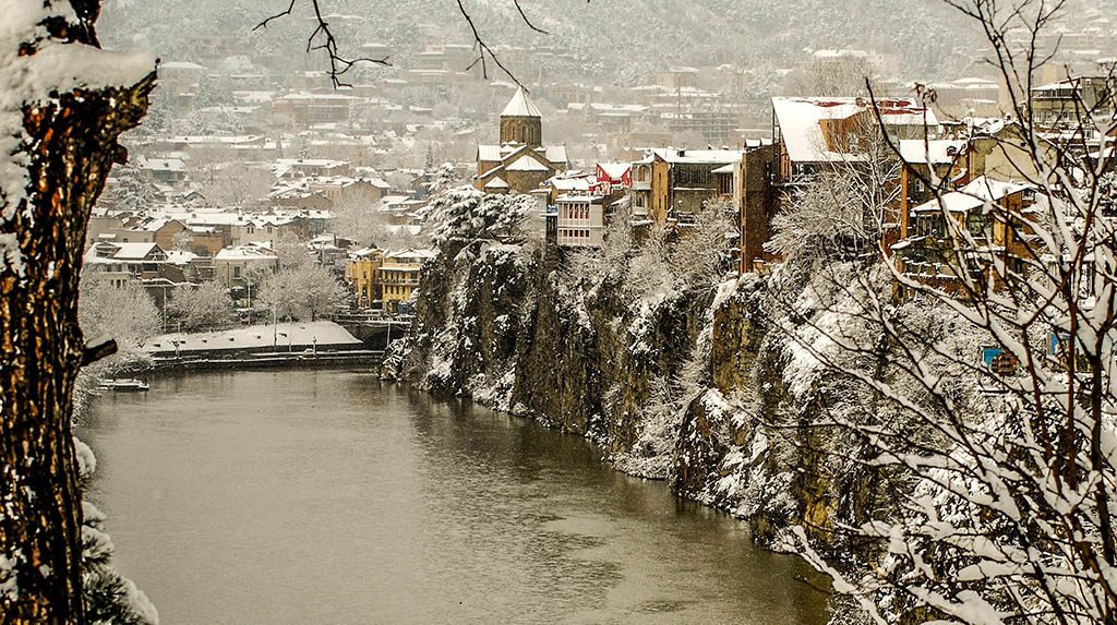 Тбилиси зимой не менее красив, чем летом
