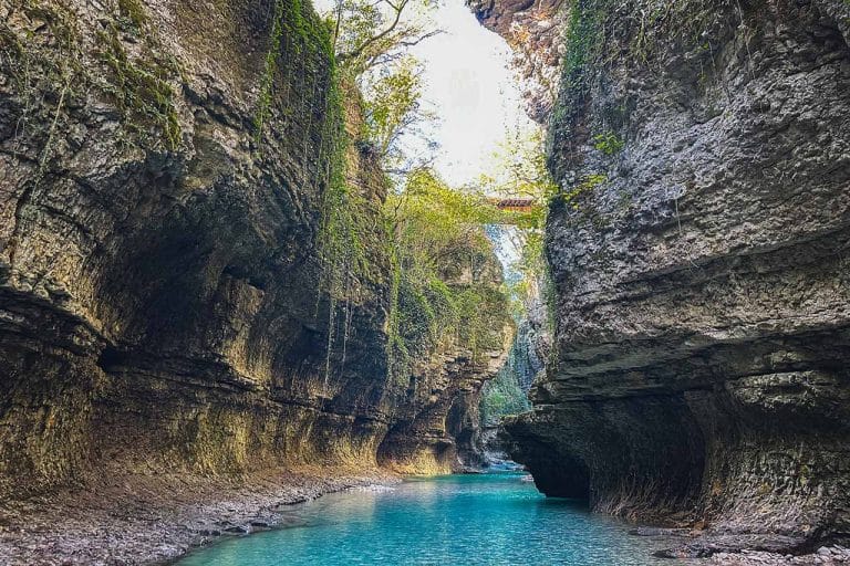 Martvili Canyon, autumn 2023