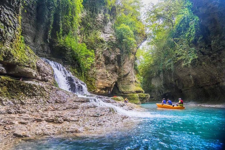 Martvili Canyon in Georgia
