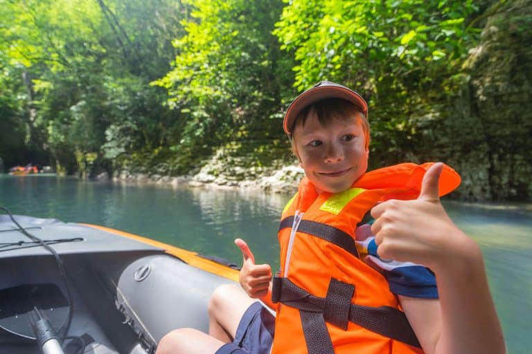 Kids love Martvili Canyon