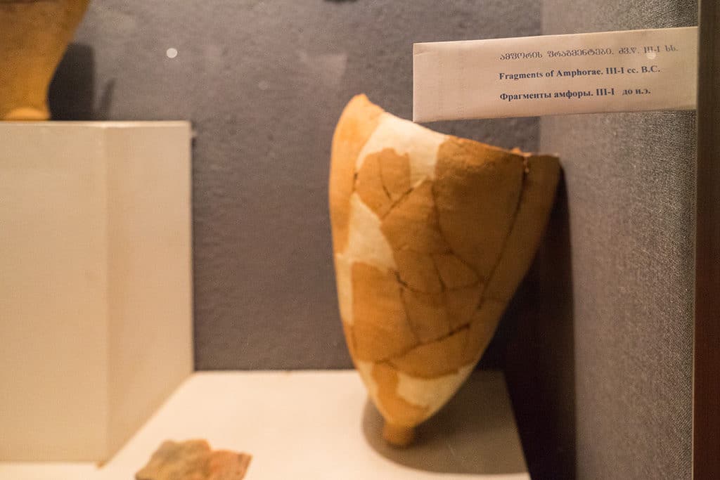 Амфора в музее Нокалакеви
