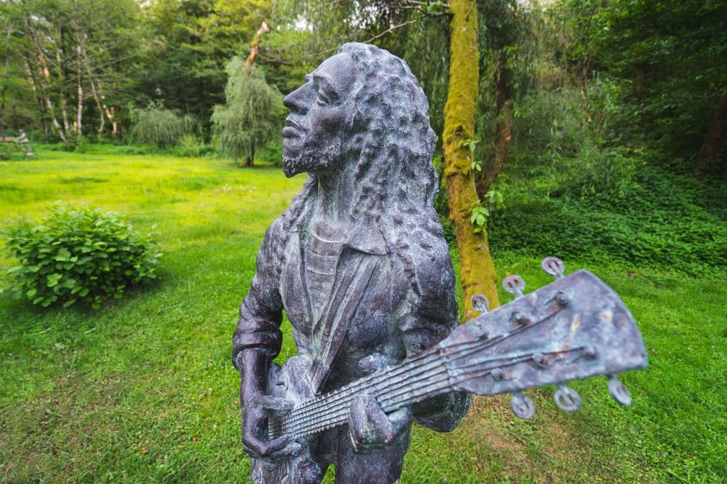 Боб Марли в музыкальном парке Шекветили