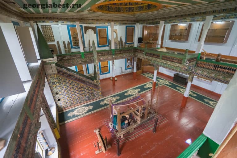 The museum is in a former mosque building