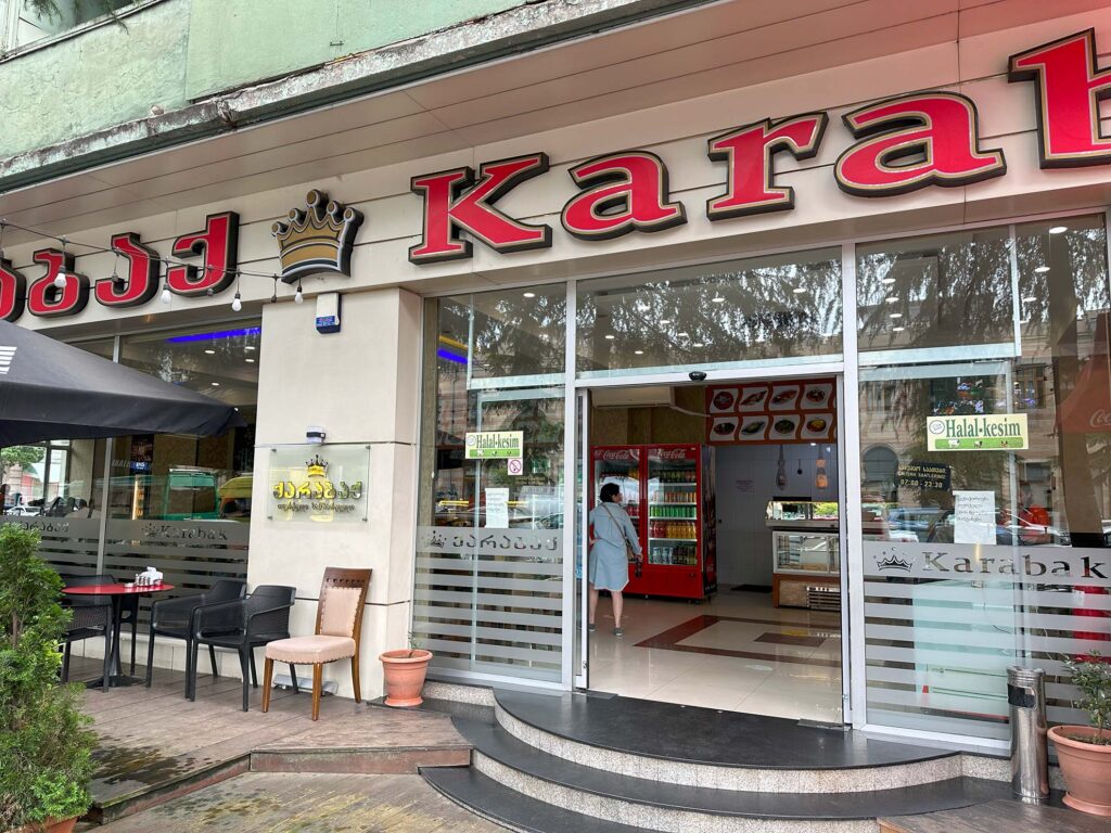 restoran Karabak v Batumi