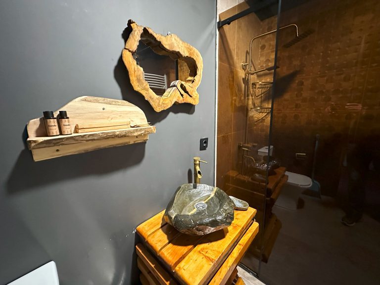 Ванная в Cottage Galileo