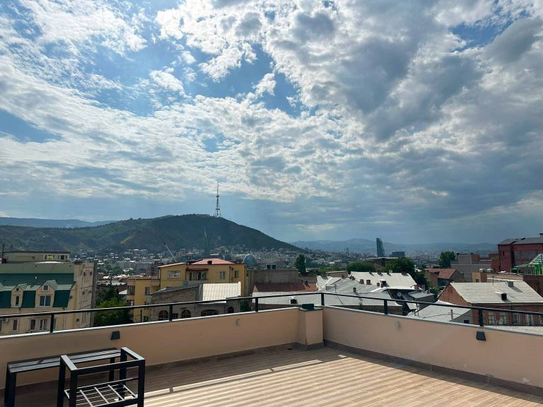 Veranda na krishe v Orden Hotel
